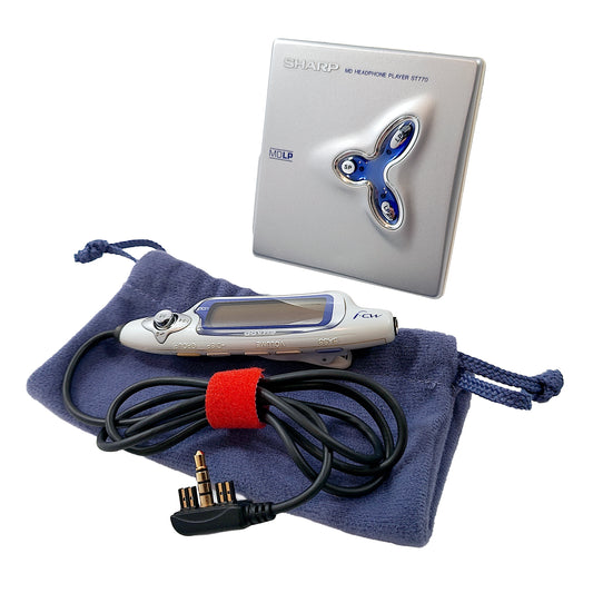 Sharp MD-ST770-S MiniDisc Player Bundle