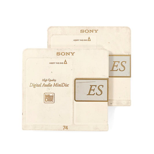 Sony ES 74 Minute MiniDisc 2 Pack