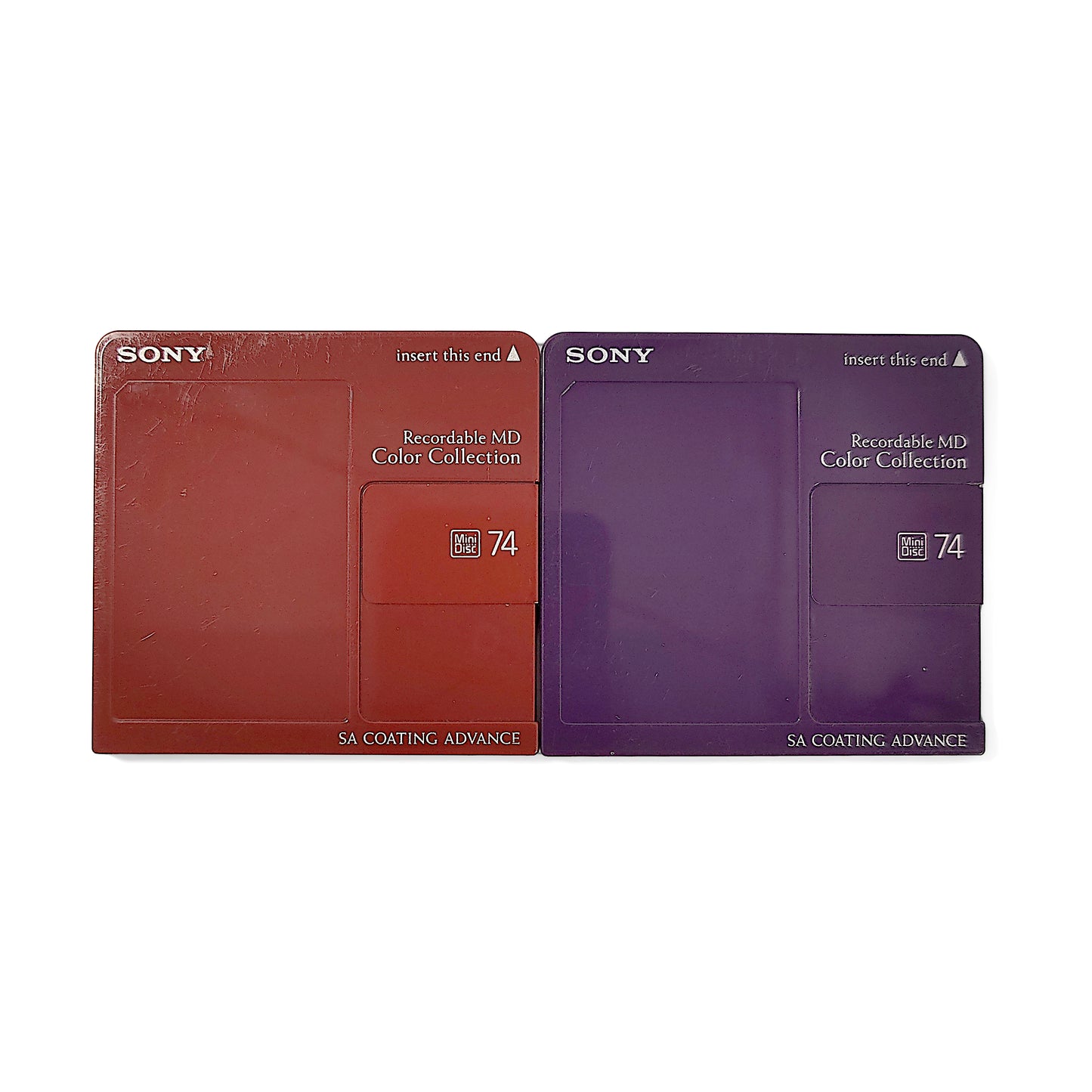 Sony Color Collection 74 Minute MiniDisc 2 Pack