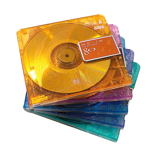 Axia MD-im 80 Minute MiniDisc 5 Pack