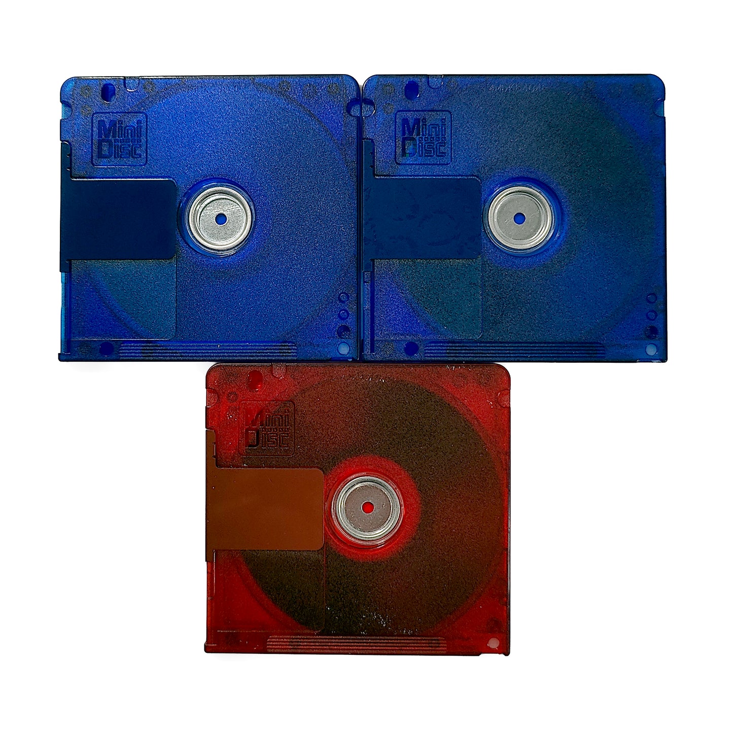 Sony Color Collection 80 Minute MiniDisc 3 Pack