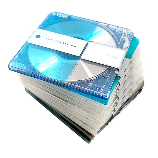TDK 74 & 80 Minute MiniDisc 9 Pack