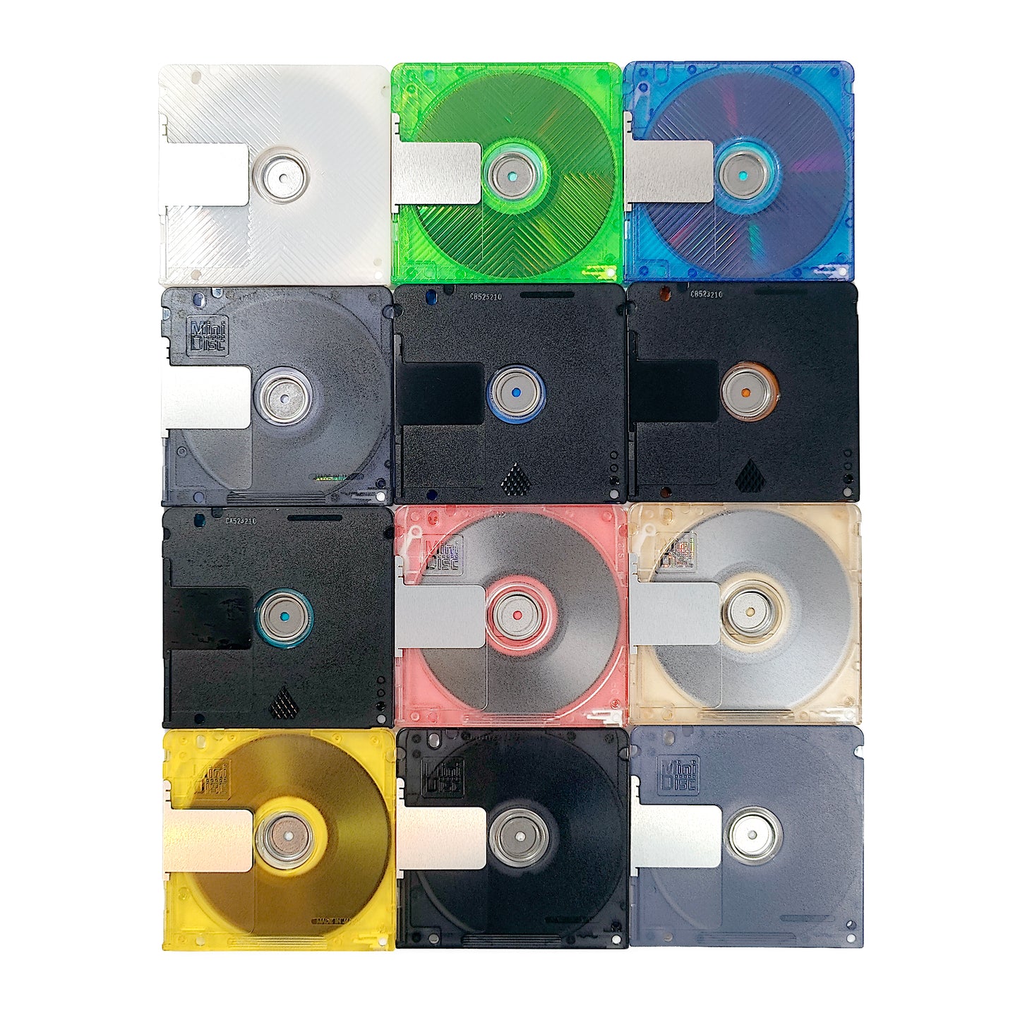 Various Brand 74 & 80 Minute MiniDisc 12 Pack