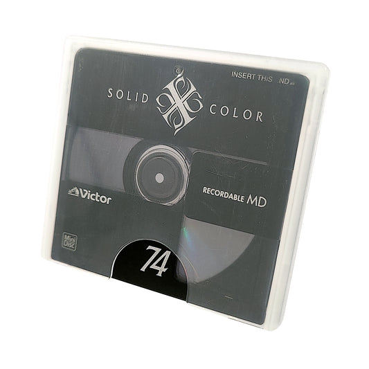 Victor Solid Color 74 Minute MiniDisc
