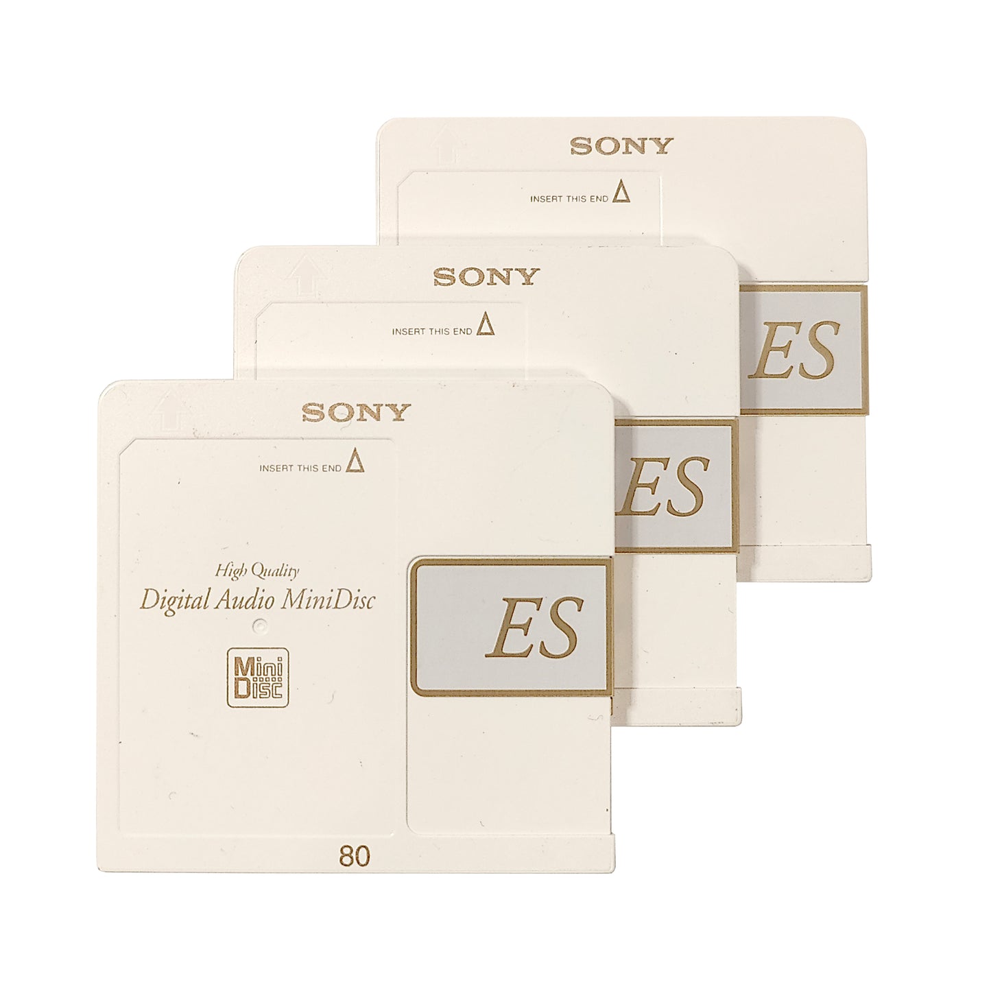 Sony ES 80 Minute MiniDisc 3 Pack