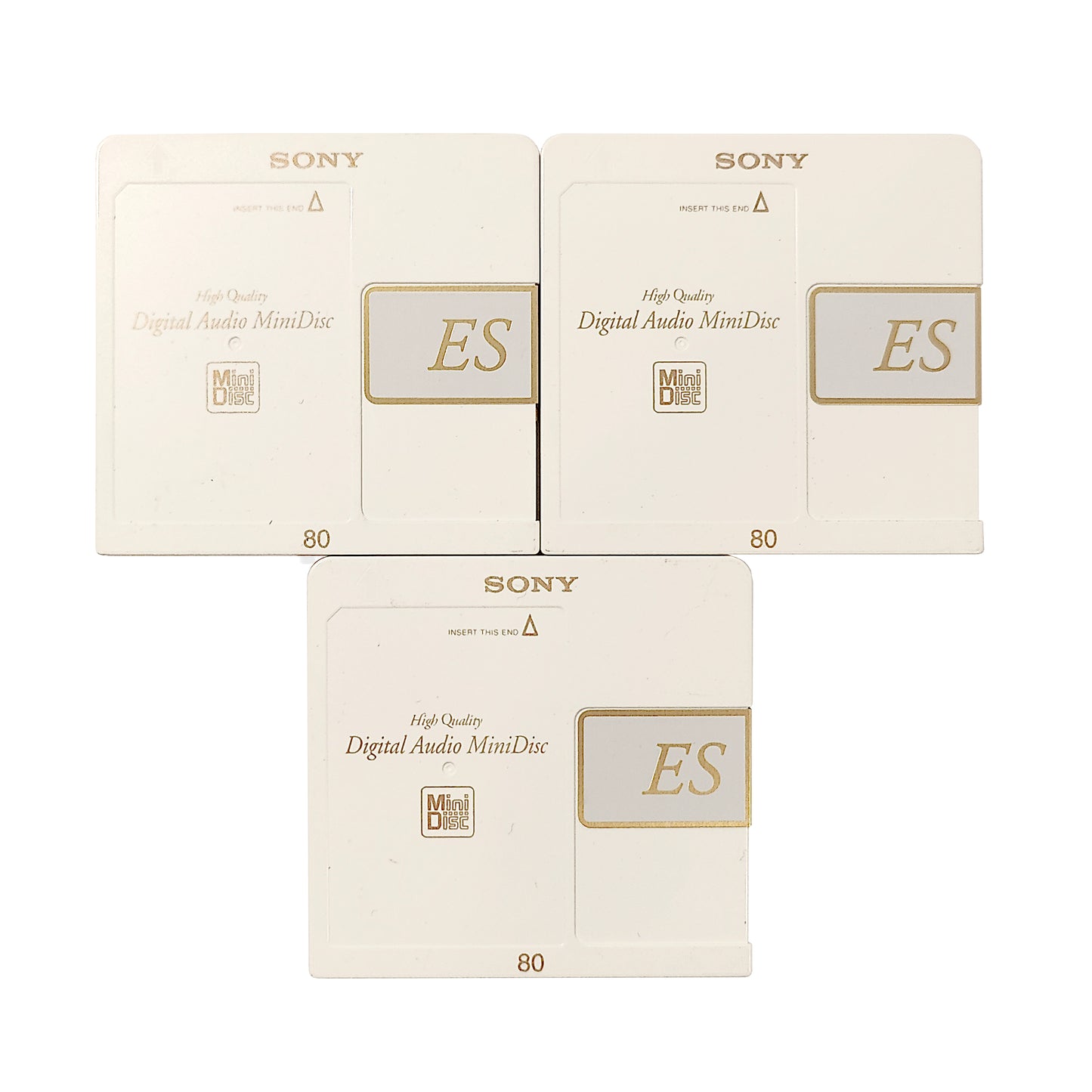 Sony ES 80 Minute MiniDisc 3 Pack