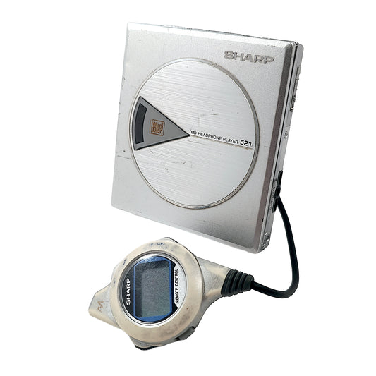 Sharp MD-ST521-S MiniDisc Player Bundle
