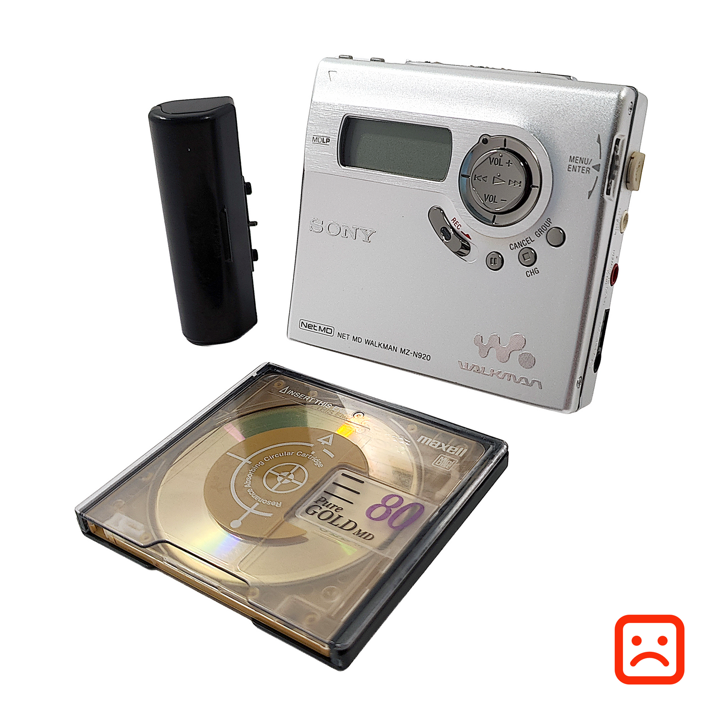 Sony MZ-N920 MiniDisc Recorder Bundle