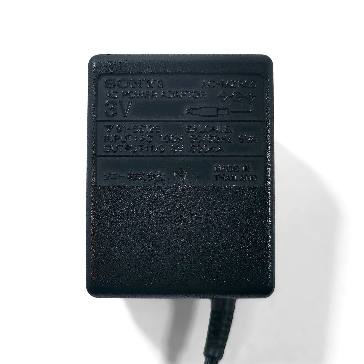 Sony AC-MZR55 3V AC Adapter