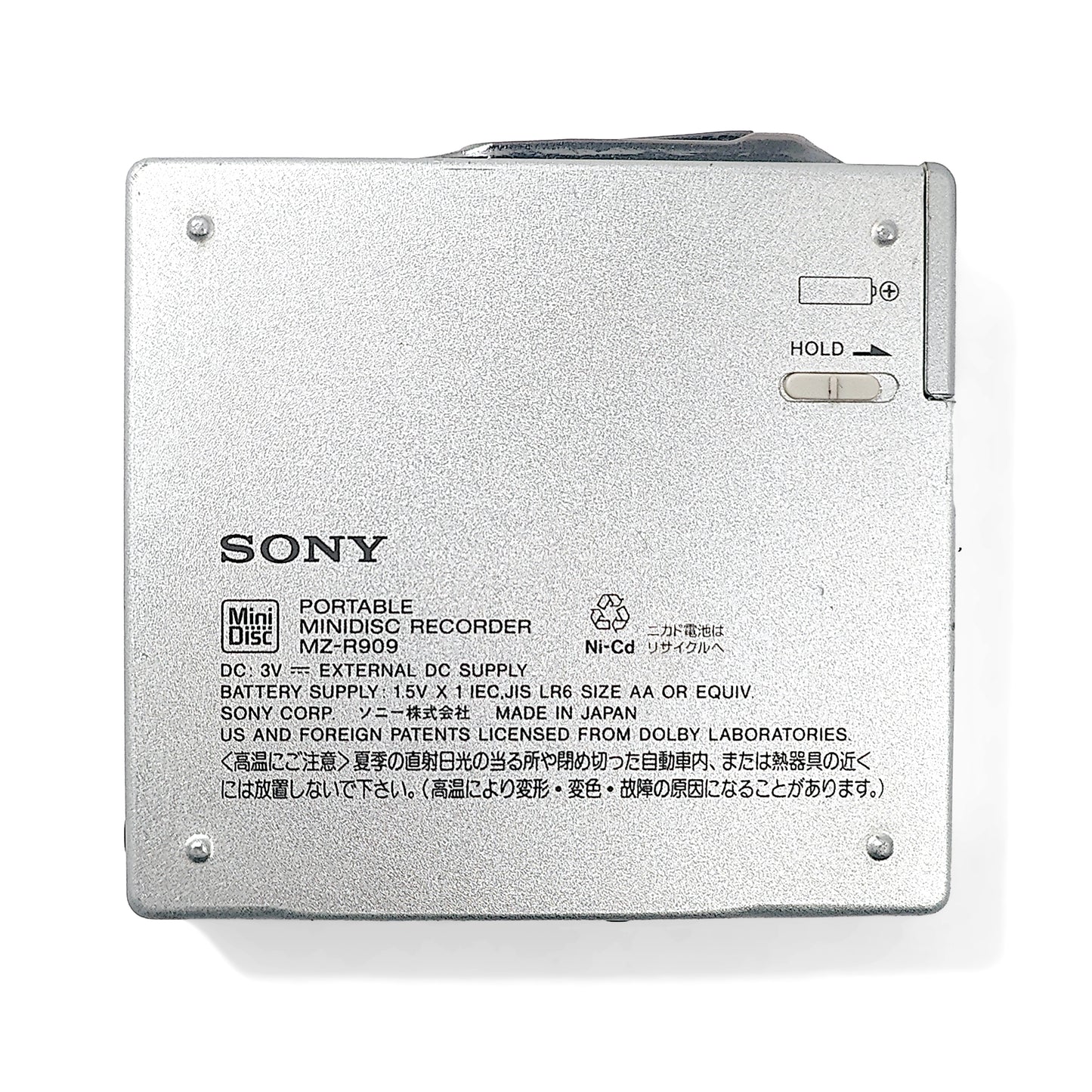Sony MZ-R909 MiniDisc Recorder
