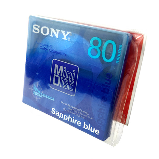 Sony Color Collection 80 Minute MiniDisc