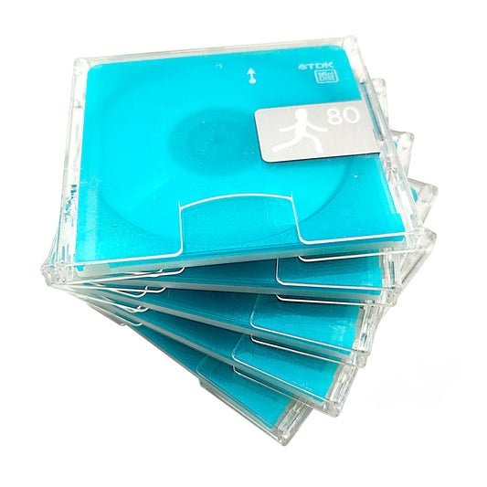 TDK 80 Minute MiniDisc 5 Pack