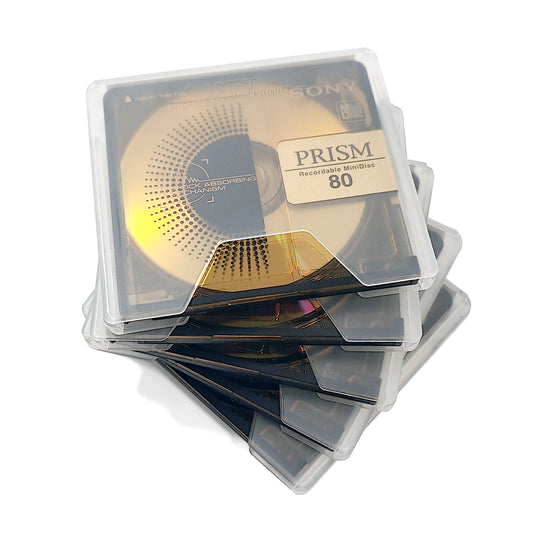 Sony Prism 80 Minute MiniDisc 5 Pack