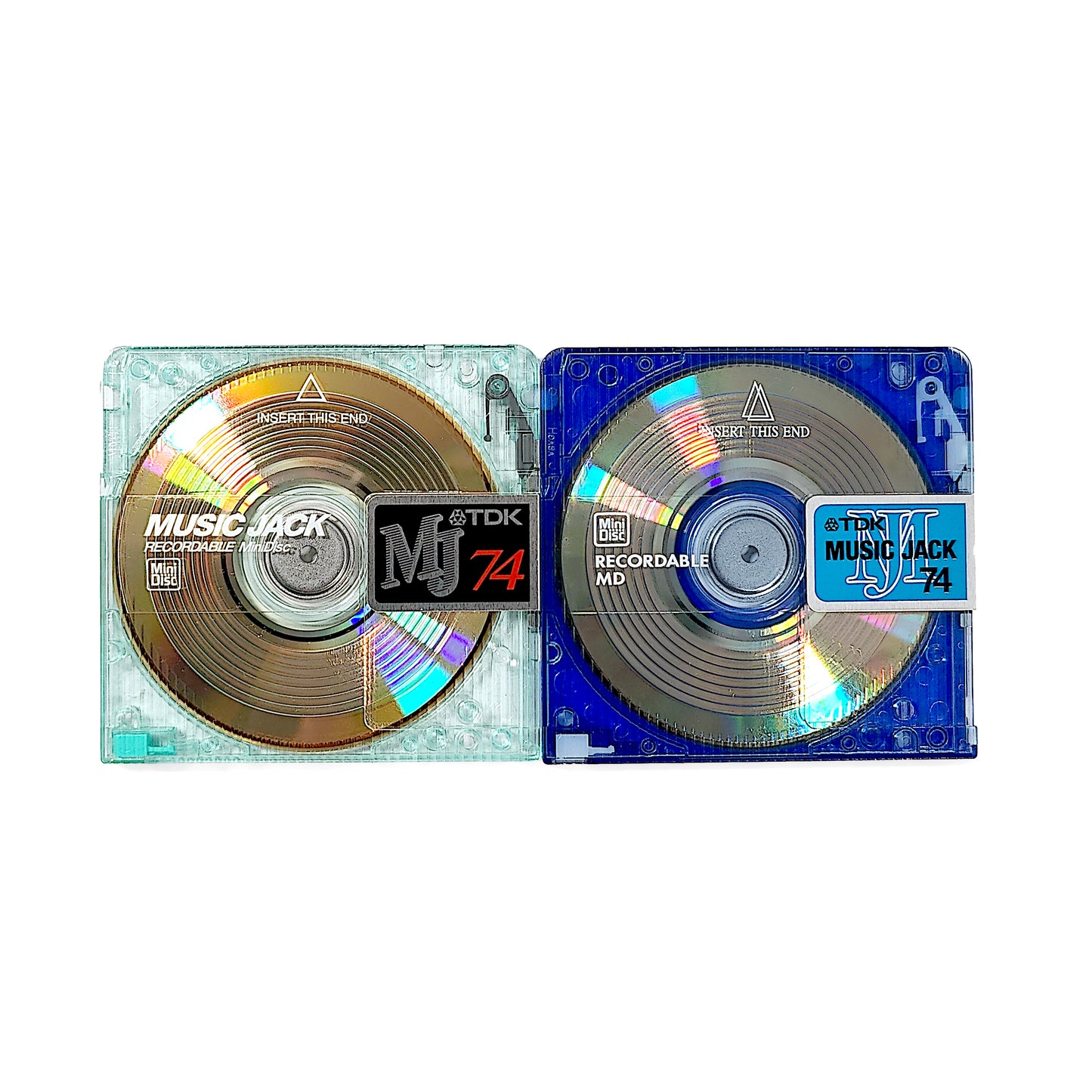 TDK Music Jack 74 Minute MiniDisc 2 Pack