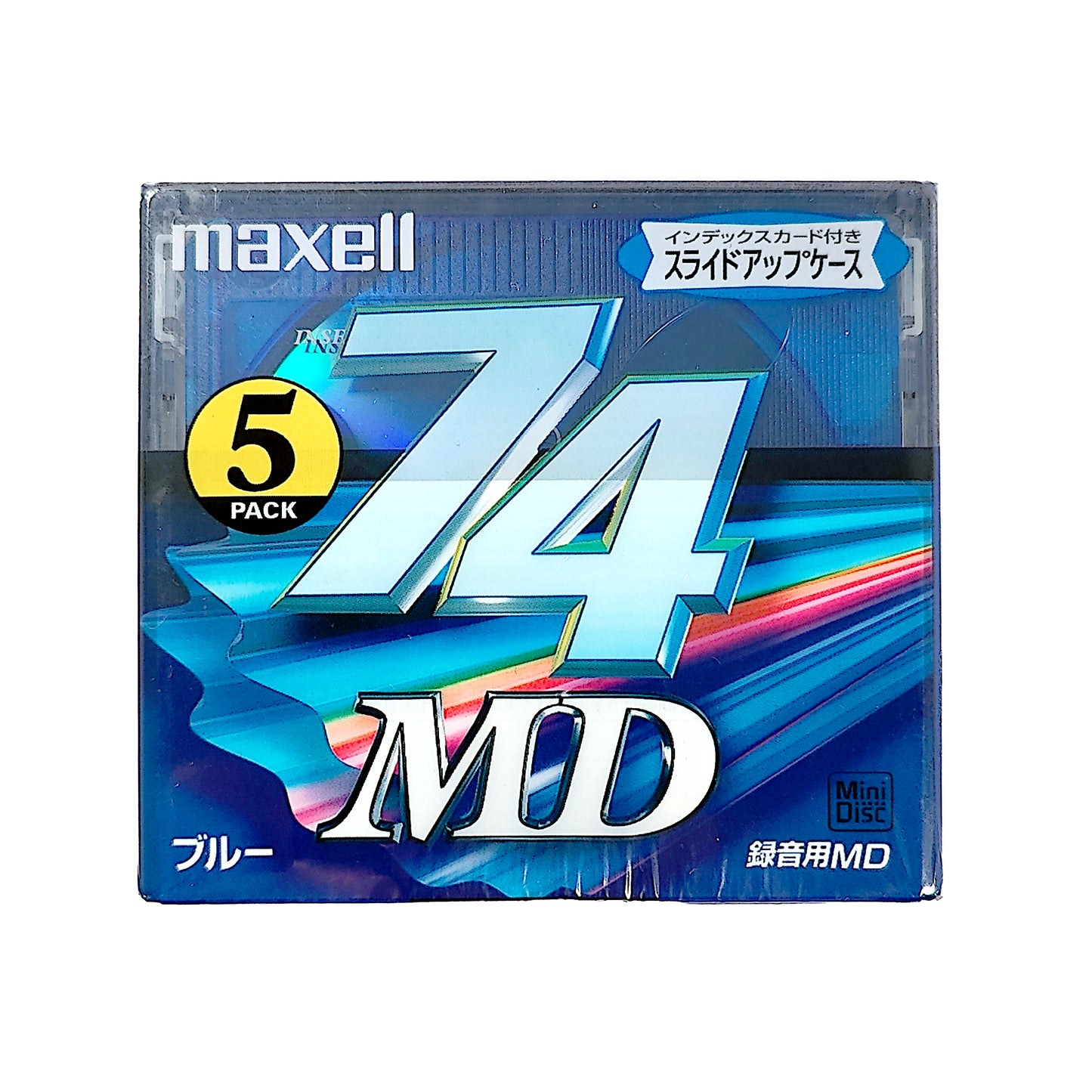 Maxell MD 74 Minute MiniDisc 5 Pack