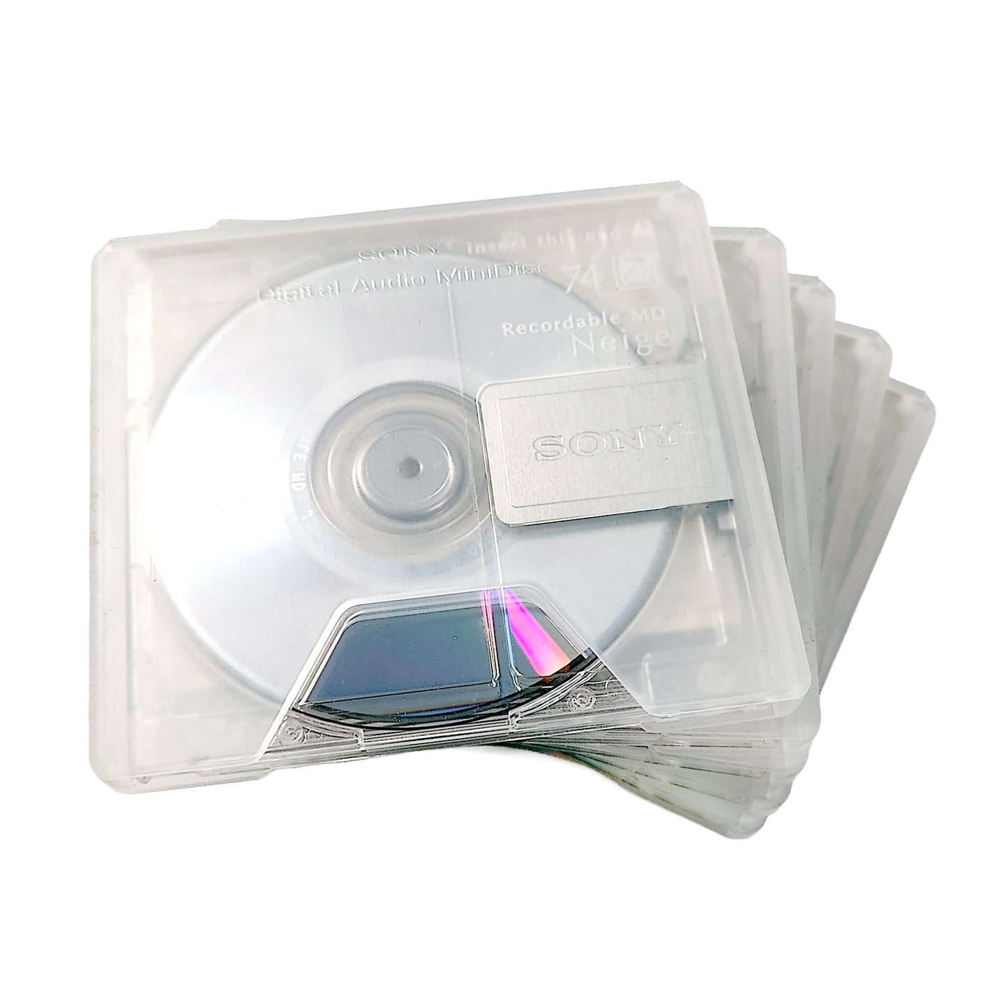 Sony Neige 74 Minute MiniDisc 5 Pack