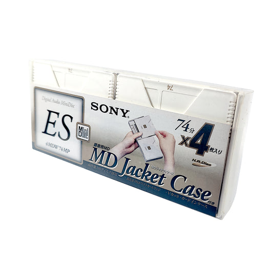 Sony ES Jacket Case 74 Minute MiniDisc 4 Pack