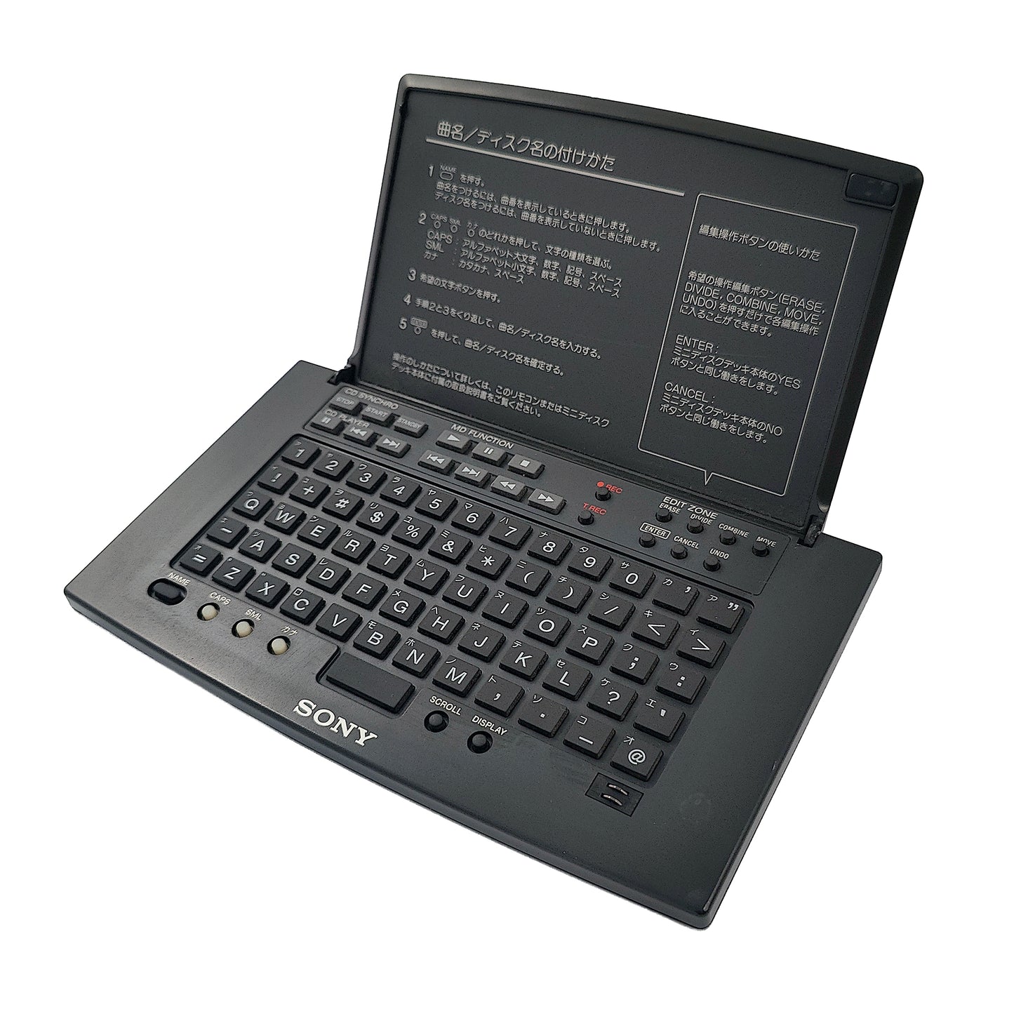 Sony RM-D10P Keyboard Remote Commander