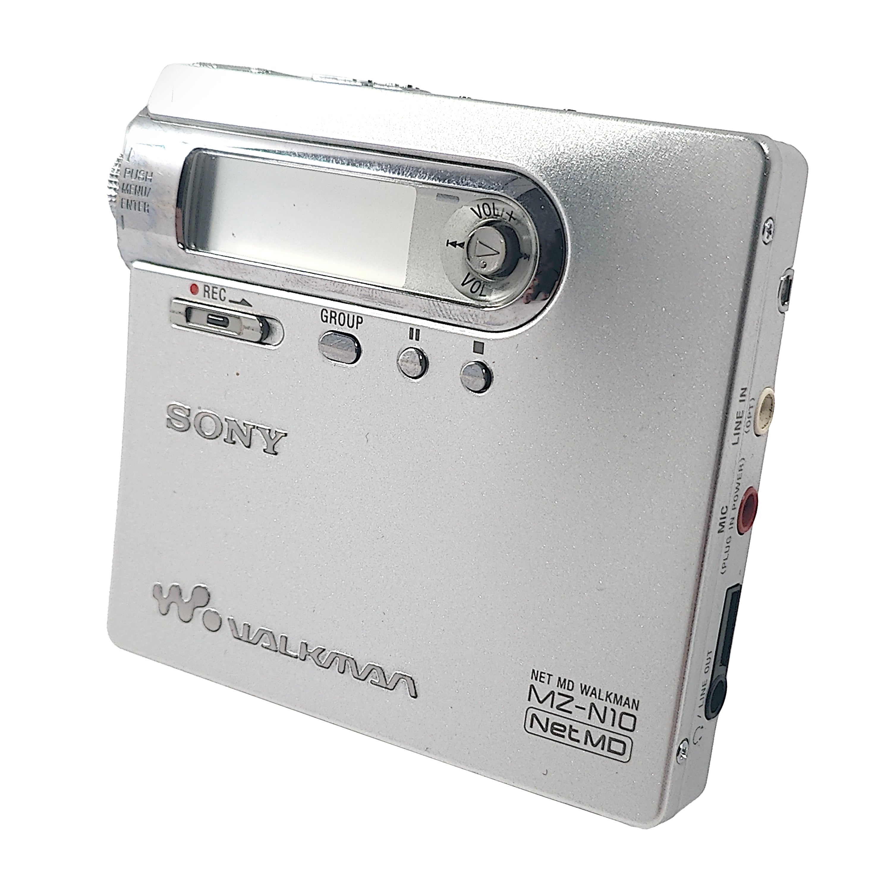 SONY MZ-n10.ポータブルMD.Walkman. Sony MZ-N10 [MiniDisc Wiki]
