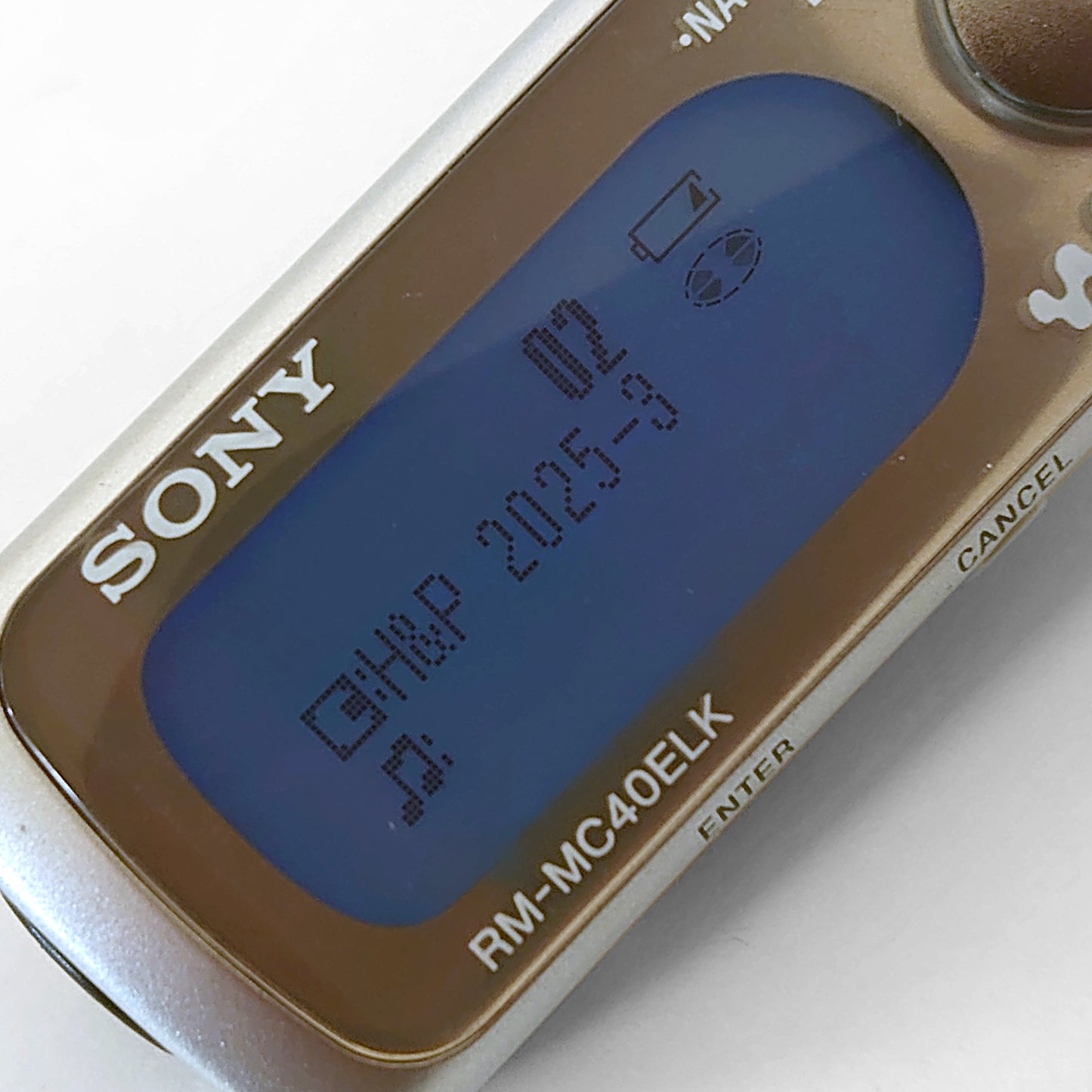 Sony MZ-NH3D MiniDisc Player Bundle