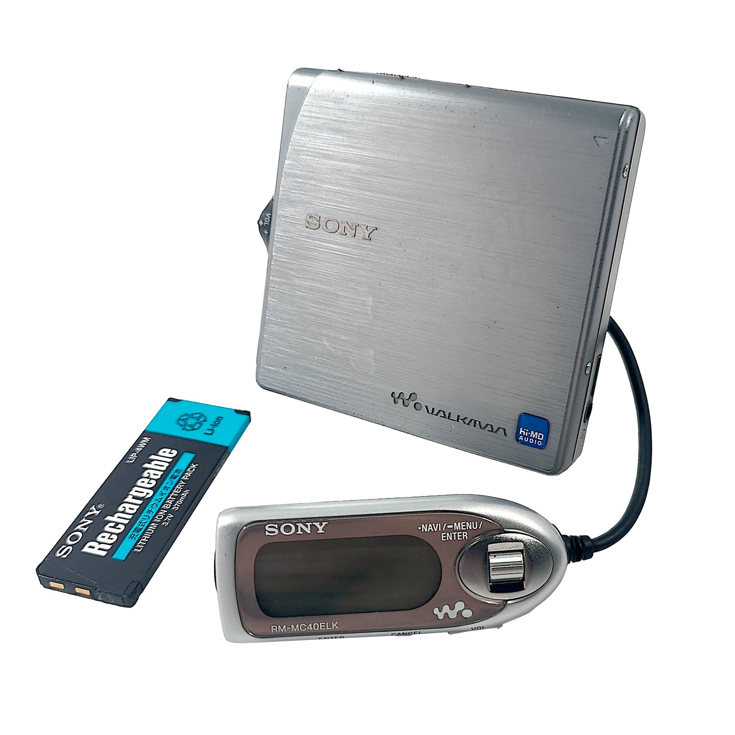 Sony MZ-NH3D MiniDisc Player Bundle