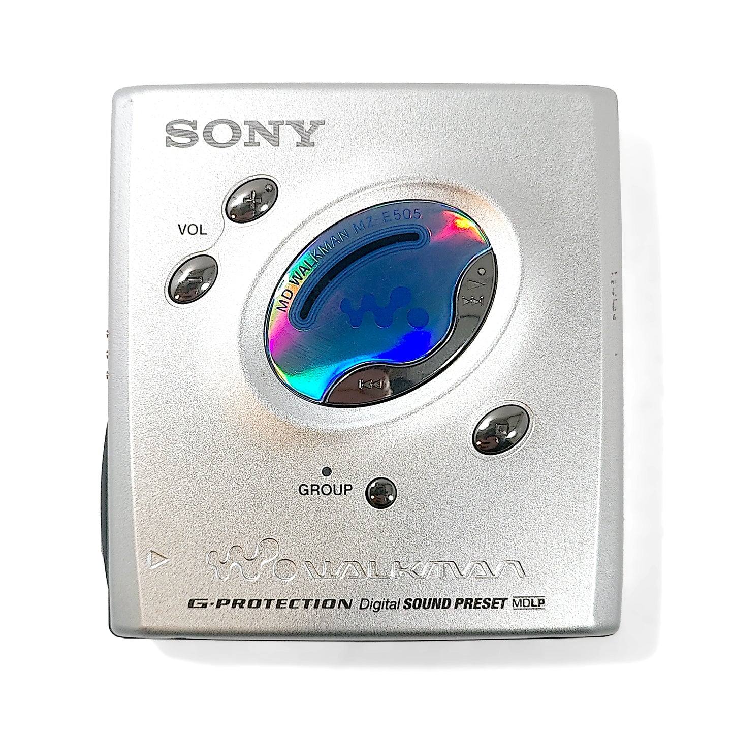 Sony MZ-E505/S MiniDisc Player Bundle