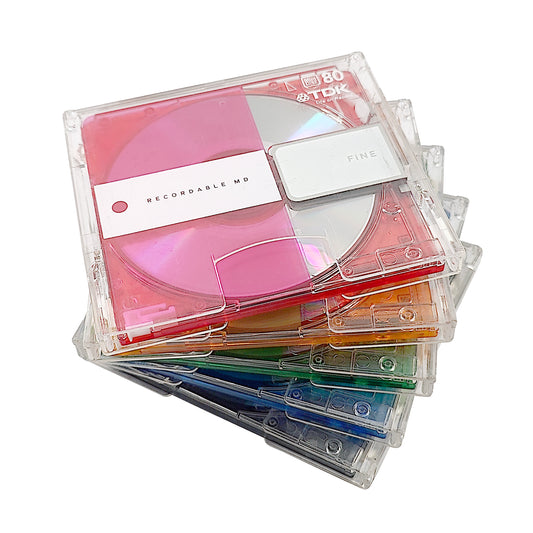 TDK FINE 80 Minute MiniDisc 5 Pack