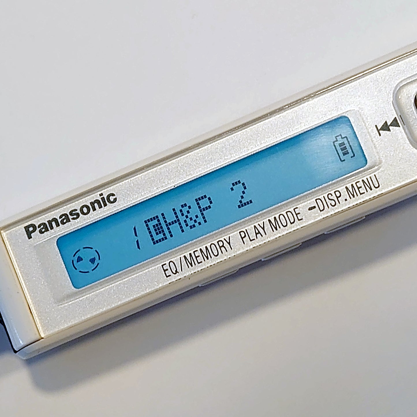 Panasonic SJ-MJ100 MiniDisc Player Bundle