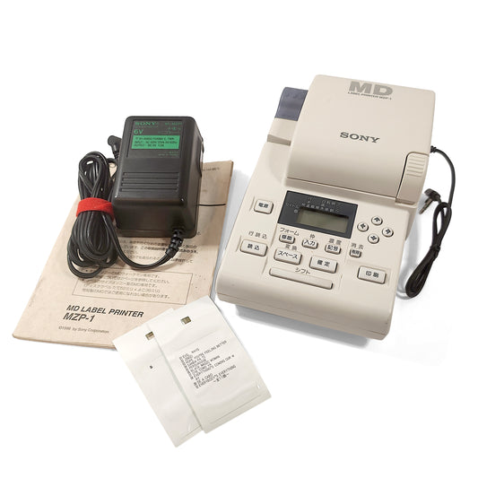 Sony MZP-1 MiniDisc Label Printer