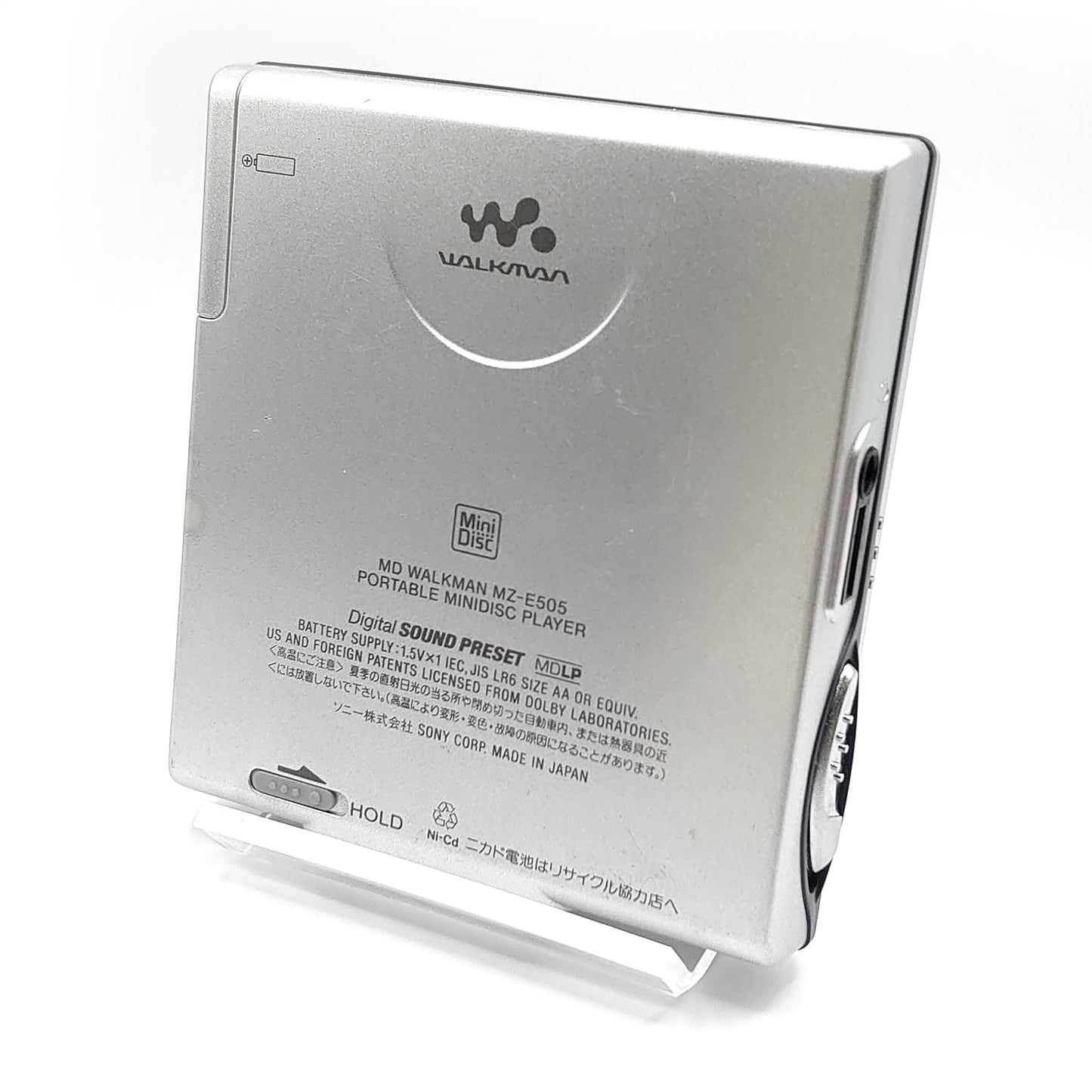 Sony MZ-E505 MiniDisc Player