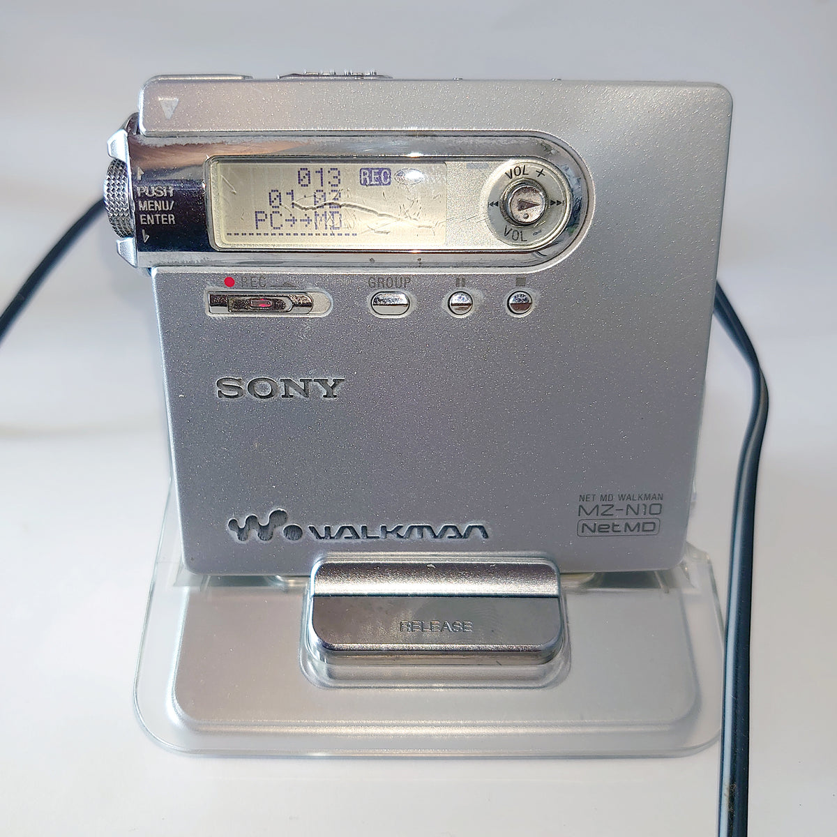 Sony MZ-N10 MiniDisc Recorder & Dock