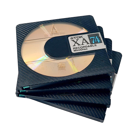 TDK XA 74 Minute MiniDisc 4 Pack