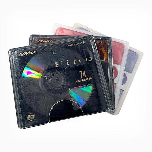 JVC Victor 74 Minute MiniDisc 4 Pack