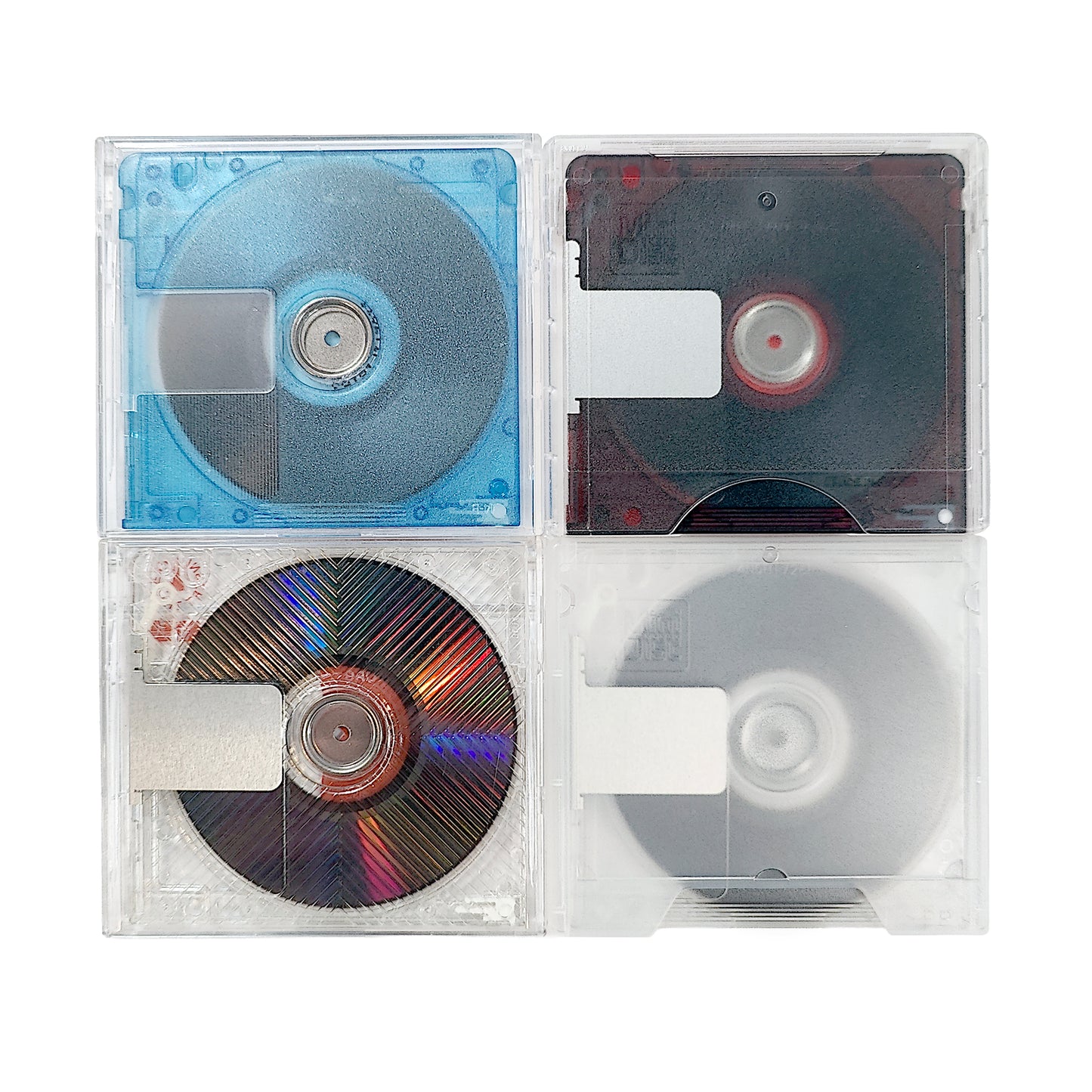 Various Brand 74 & 80 Minute MiniDisc 4 Pack