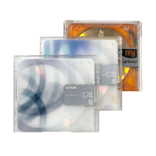 TDK 74 Minute MiniDisc 3 Pack