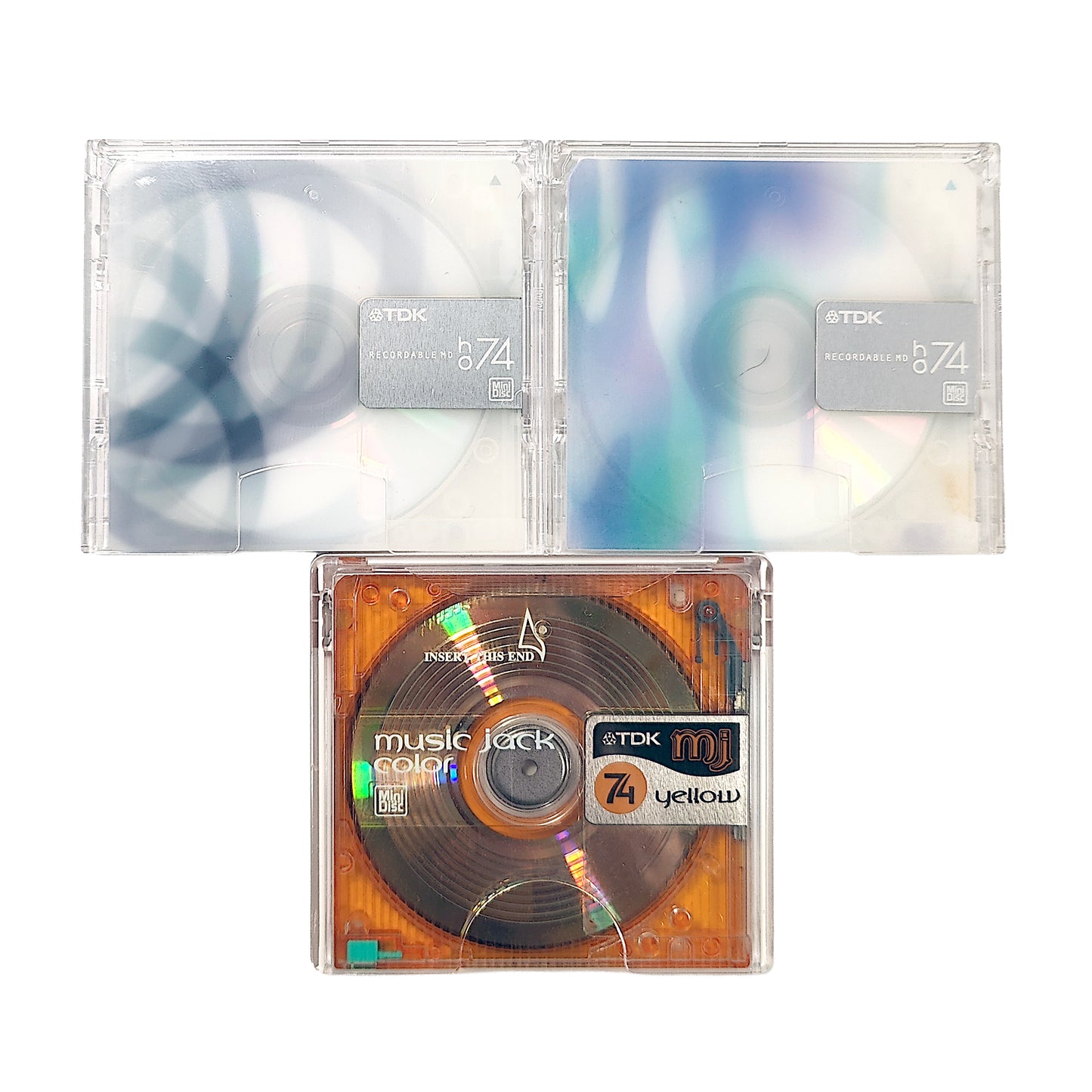 TDK 74 Minute MiniDisc 3 Pack