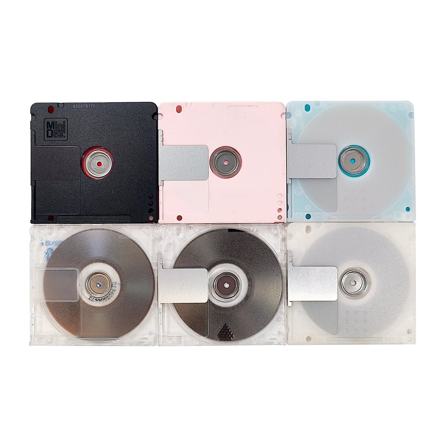 Various Brand 74 & 80 Minute MiniDisc 6 Pack