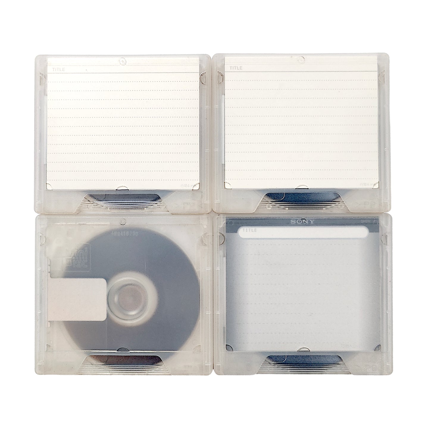 Sony Neige 74 Minute MiniDisc 4 Pack