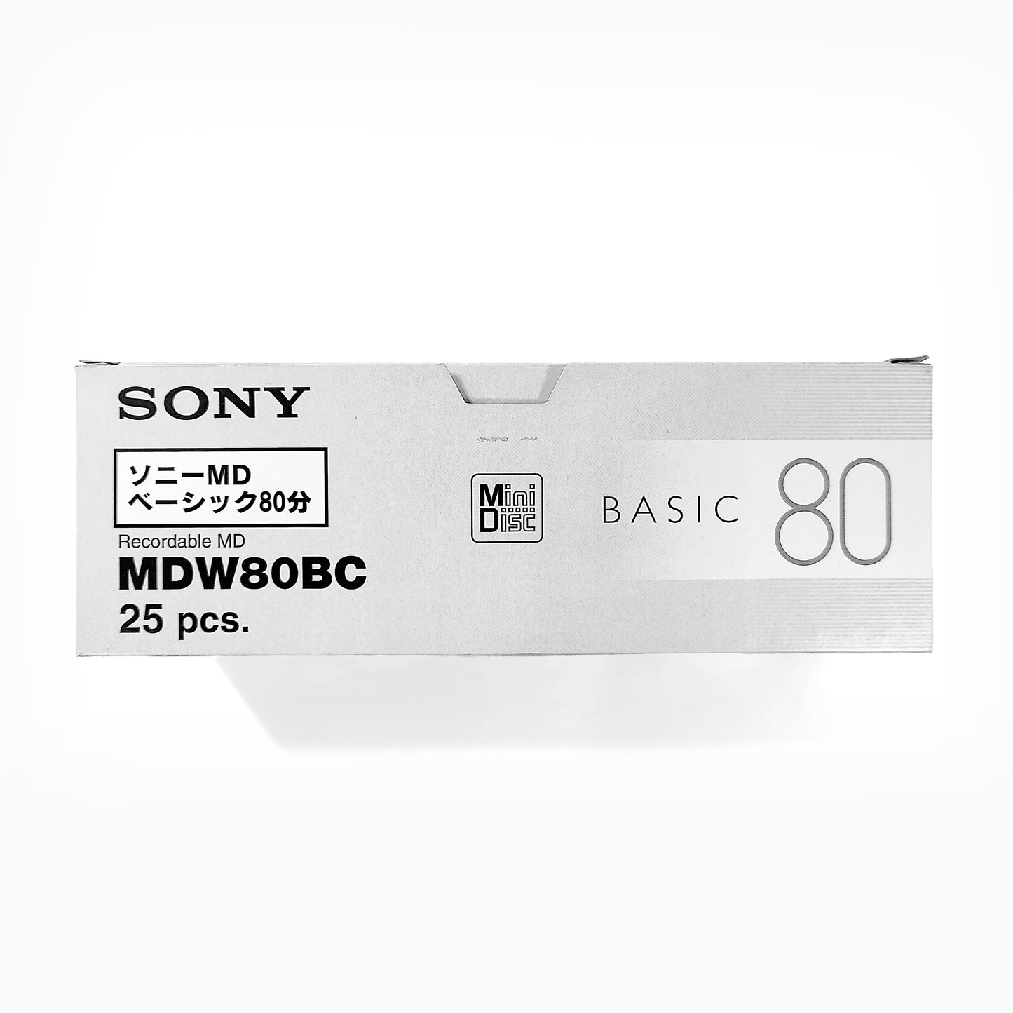 Sony Basic 80 Minute Blank MiniDisc 25 Pack