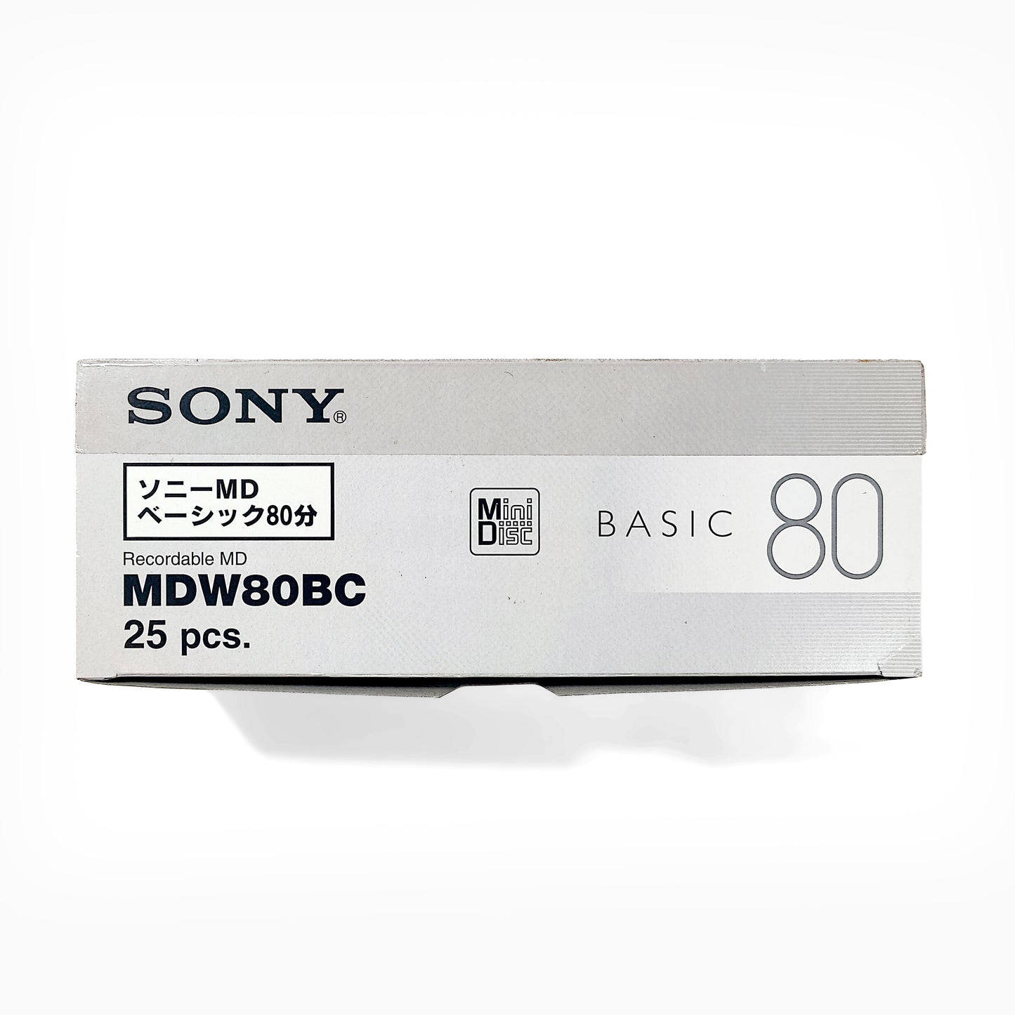 Sony Basic 80 Minute Blank MiniDisc 25 Pack