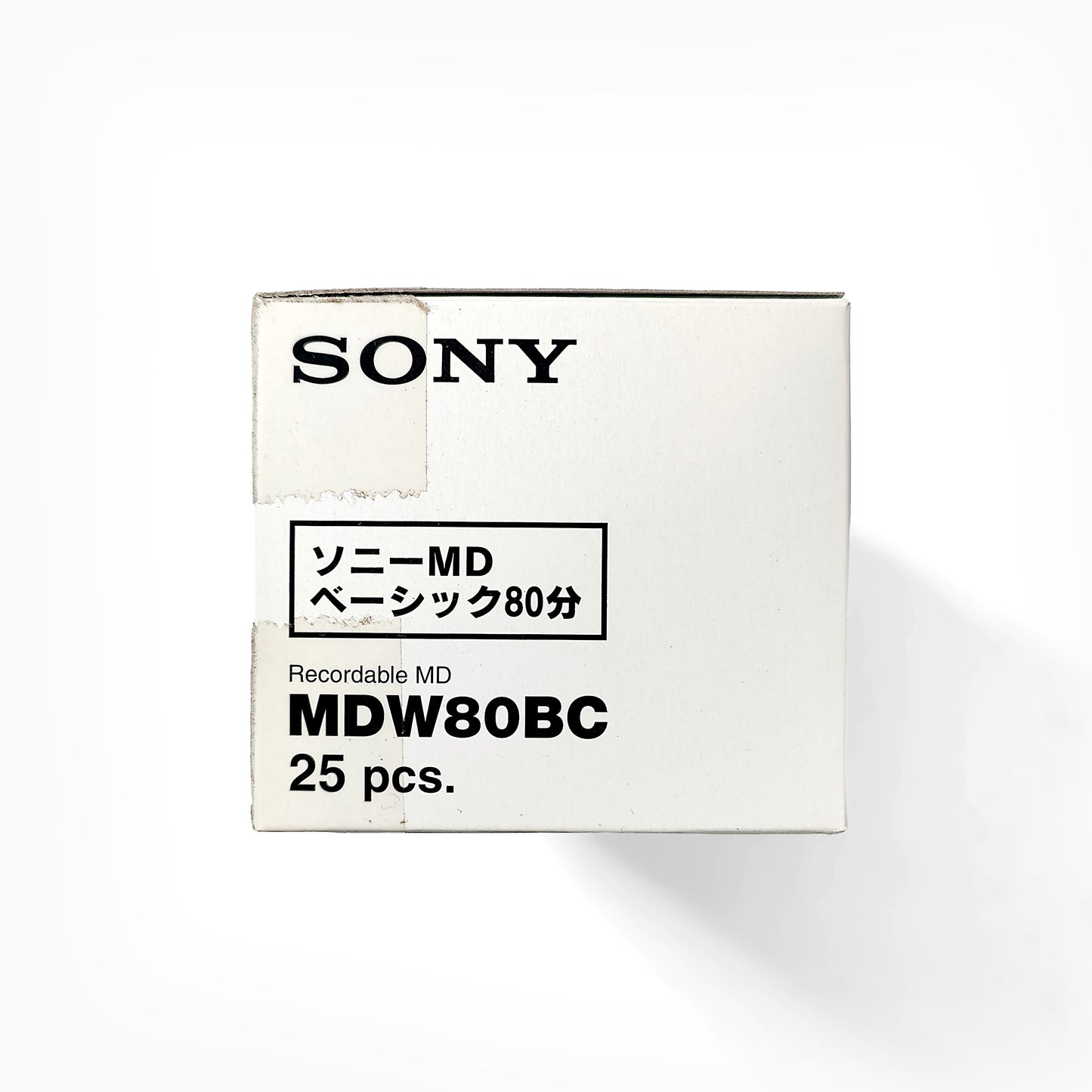 Sony Basic 80 Minute Blank MiniDisc 25 Pack