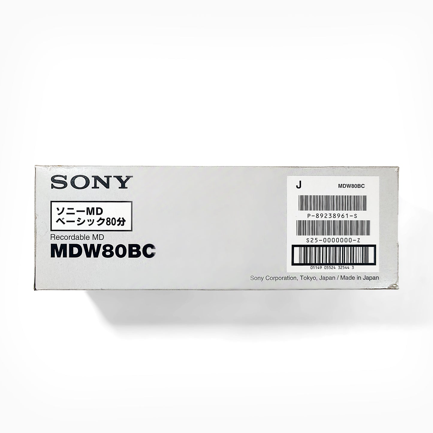 Sony Basic 80 Minute Blank MiniDisc 25 Pack