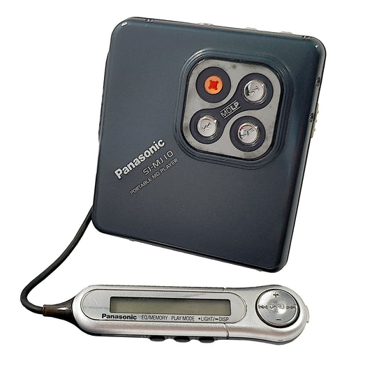 Panasonic SJ-MJ10 MiniDisc Player Bundle