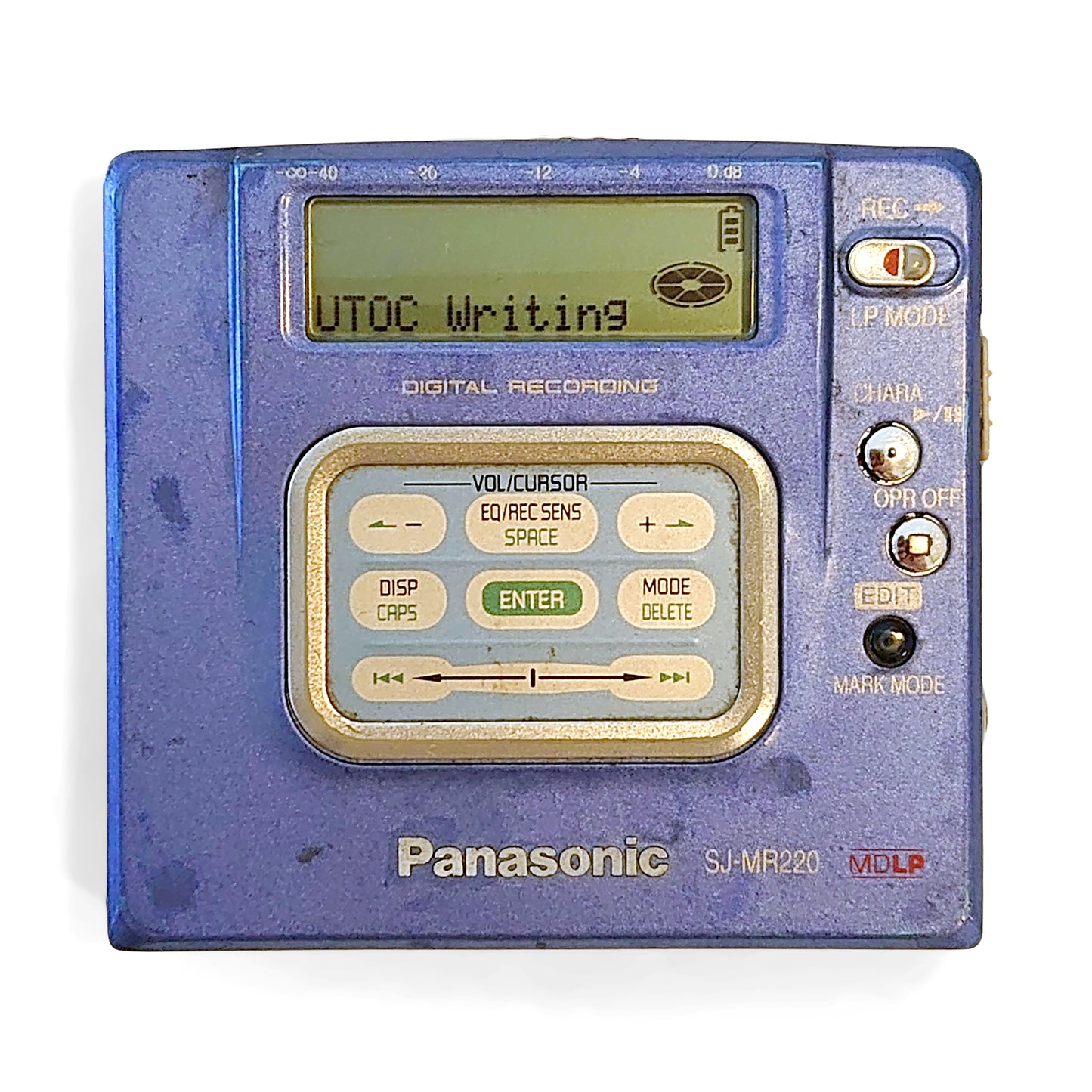 Panasonic SJ-MR220 MiniDisc Recorder