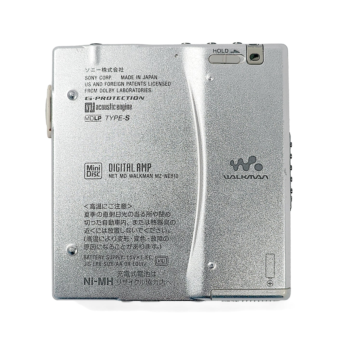 Sony MZ-NE810 MiniDisc Player