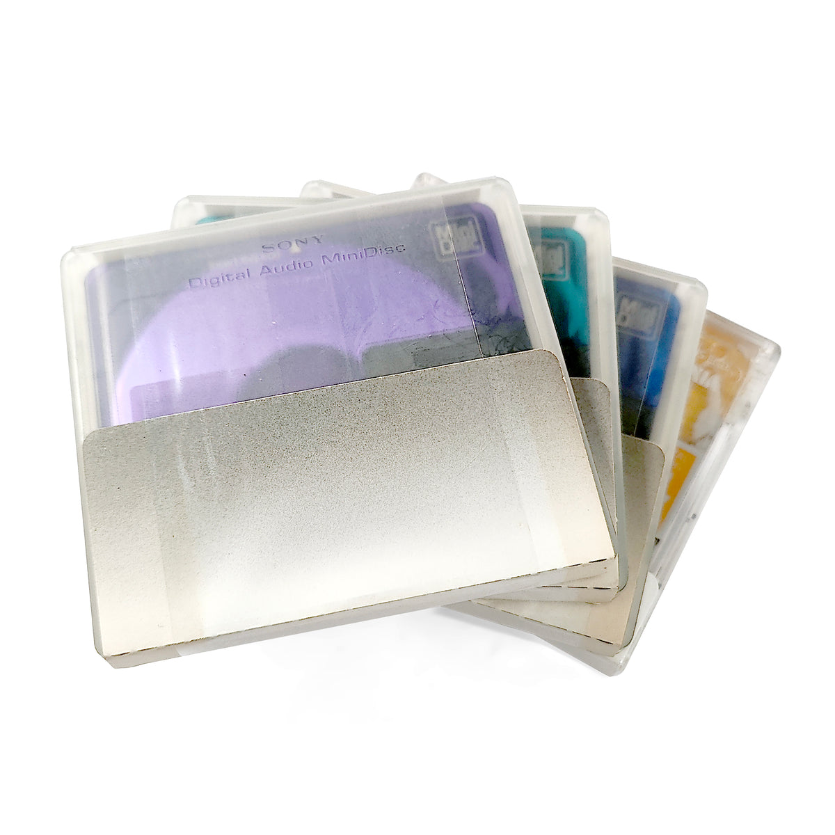 Minidisc Recordable Sony & Axia Blank MiniDisc 4 Pack – Hallam & Price