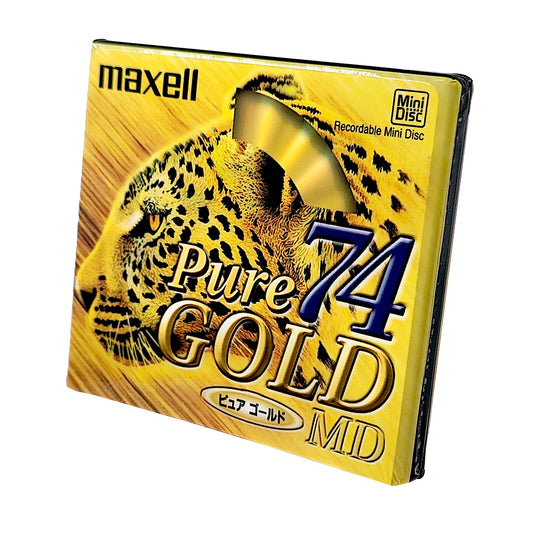 Maxell Pure Gold 74 Minute MiniDisc
