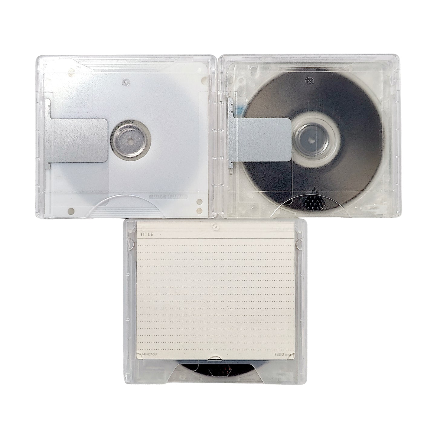 Victor / Maxell 74 & 80 Minute MiniDisc 3 Pack