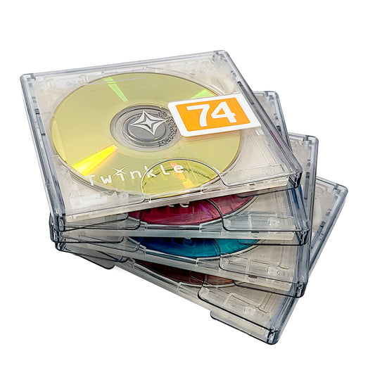 Maxell Twinkle 74 Minute MiniDisc 4 Pack