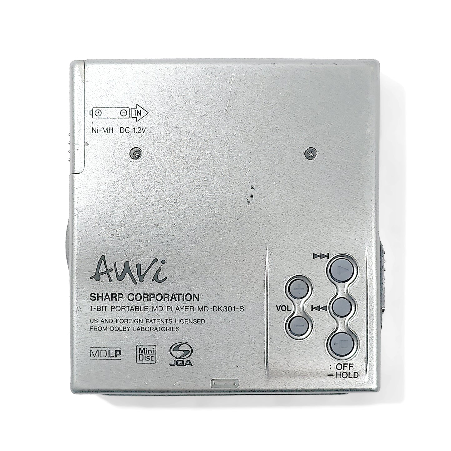 Sharp MD-DK301-S AUVI MiniDisc Player Bundle